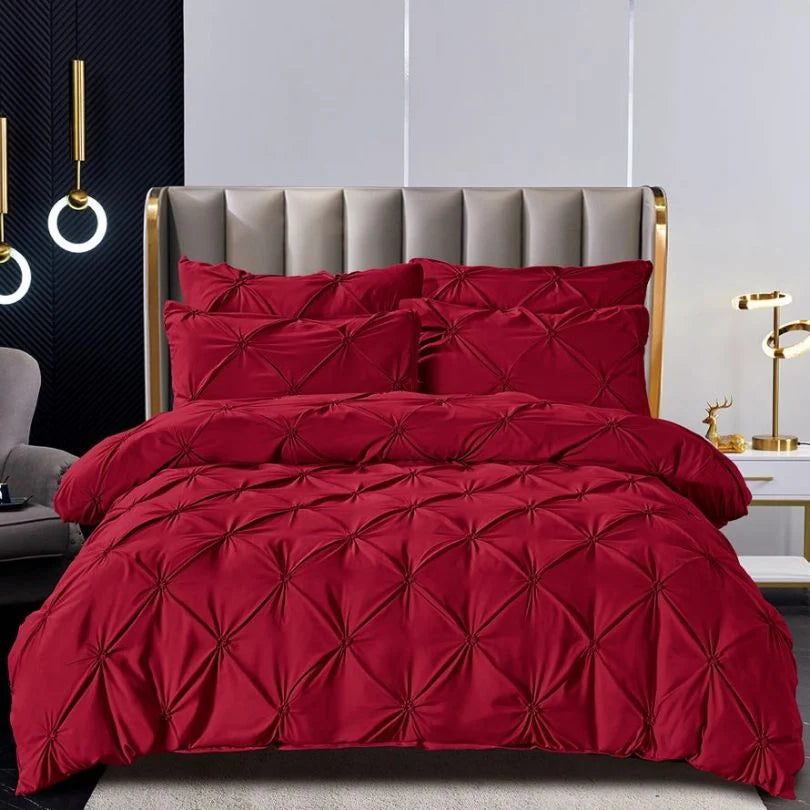 Lenjerie de Pat Finet Premium – 6 Piese, Ultra Moale și Rezistentă – 2349 J