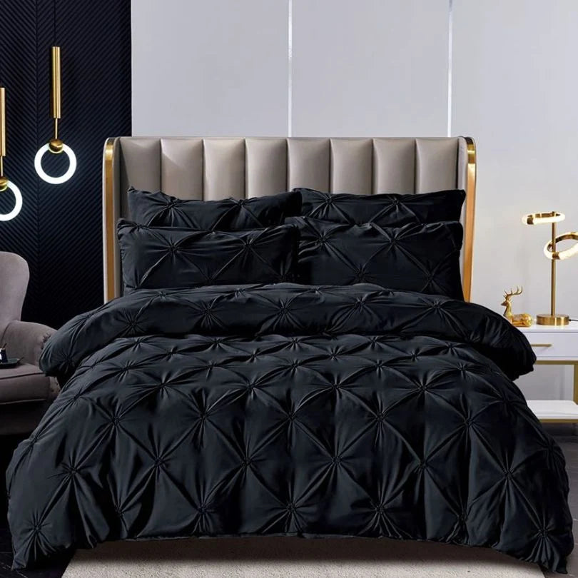 Lenjerie de Pat Finet Premium – 6 Piese, Ultra Moale și Rezistentă – 2345 J
